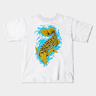 Arowana Fish Kids T-Shirt